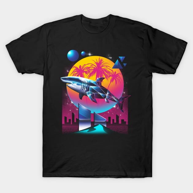 Rad Shark T-Shirt by Vincent Trinidad Art